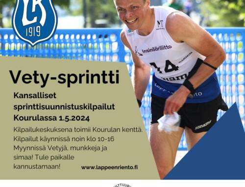 Vety-sprintti Kourulassa 1.5.2024